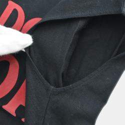 Pre Owned Christian Dior Sleeveless Tank Top Black #38