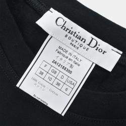 Pre Owned Christian Dior Sleeveless Tank Top Black #38