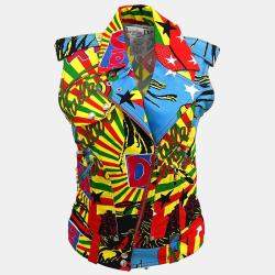 Pre Owned Christian Dior Sleeveless Vest Top Yellow F 38