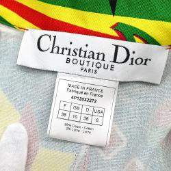 Pre Owned Christian Dior Sleeveless Vest Top Yellow F 38