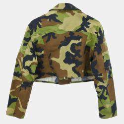 مملوكة مسبقًا Christian Dior Jacket Camouflage Khaki #38