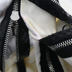 Pre Owned Christian Dior Zip Up Jacket White FR 38