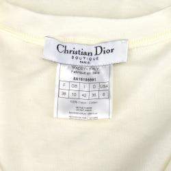 Pre Owned Christian Dior T-Shirt Ivory M