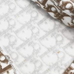 Pre Owned تيشيرت بدون أكمام كريستيان ديور تروتر بني مقاس صغير فئة 36