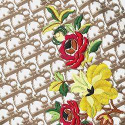 Pre Owned تيشيرت بدون أكمام كريستيان ديور تروتر بني مقاس صغير فئة 36