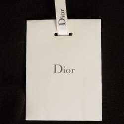 مملوكة مسبقًا Christian Dior Black Stretch Wool Flare Mini Dress M