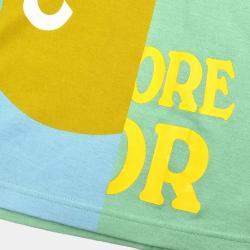 Pre Owned تي شيرت كريستيان ديور بأكمام قصيرة أخضر فاتح مقاس فرنسي 38