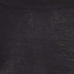 مملوكة مسبقًا Christian Dior Black Cashmere High Neck Top S