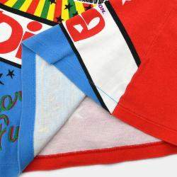 Pre Owned Christian Dior Tank Top Dior Mania Red Blue F 40