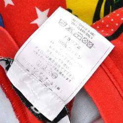 Pre Owned Christian Dior Tank Top Dior Mania Red Blue F 40