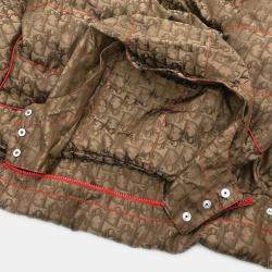 Pre Owned Christian Dior Zip Up Jacket Brown #38