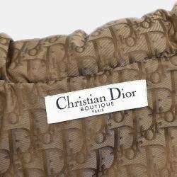 Pre Owned Christian Dior Zip Up Jacket Brown #38