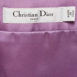 مملوكة مسبقًا تنورة كريستيان ديور جاباردين بنفس جي بقصة ضيقة مقاس متوسط (ميديوم)