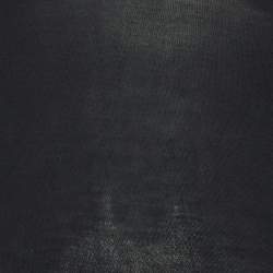 مملوكة مسبقًا توپ مجعد تريكو أسود كريستيان ديور مقاس صغير (سمول)