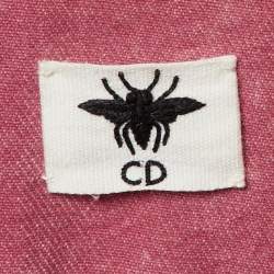 مملوكة مسبقًا جاكيت بلا أكمام دنيم وردي كريستيان ديور مقاس متوسط (ميديوم)