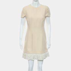Pre Owned Dior Sequined-Hem Dress