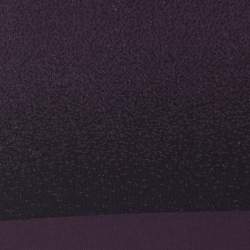 Dior Dark Purple Lurex Knit Ombre Sleeveless Sweater L 