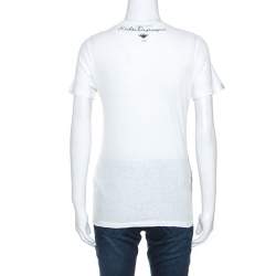 Pre Owned Christian Dior Multicolor Printed Kalei Diorscopic T-Shirt S