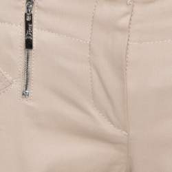 Christian Dior Beige Denim Cropped Pants S
