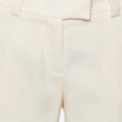 مملوكة مسبقًا Dior Boutique Cream Wool Flared Trousers S