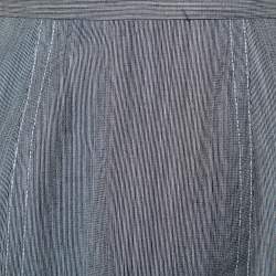 Christian Dior Grey Wool High Waist Pencil Skirt M