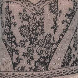 Pre Owned Christian Dior Pink Trompe L Oeil Printed Cotton Tank Top L