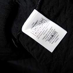 مملوكة مسبقًا فستان ميني ديور تريكو أسود منقوش بلا أكمام مقاس صغير - سمول