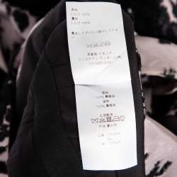 مملوكة مسبقًا Dior Lilac Floral Embroidered Silk Sleeveless Pleated Dress M 