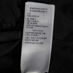 Dior Black Printed Cotton Short Sleeve T-Shirt M
