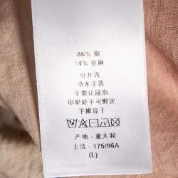 Dior Multicolored Ombre Cotton Printed Short Sleeve T-Shirt L