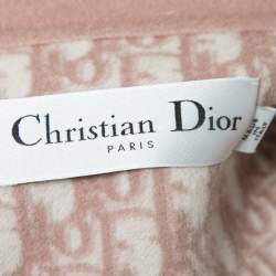 Dior Dusky Pink Wool Belted Coat M 