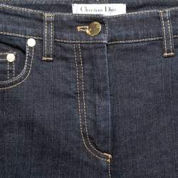 Dior Blue Denim Flared Jeans S