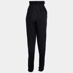مملوكة مسبقًا Dior Black Wool Trousers M