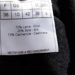 مملوكة مسبقًا Dior Black Wool Trousers M