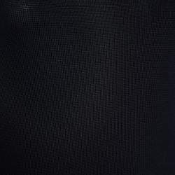 Dior Black Knit Sleeveless Shift Dress M