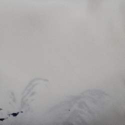 Pre Owned Christian Dior White Printed Silk Wide Leg Pants S