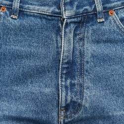 Christian Dior Blue Denim Flared Jeans S
