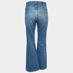Christian Dior Blue Denim Flared Jeans S