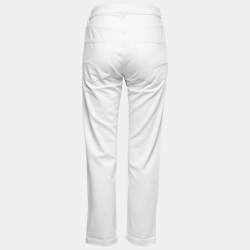 Dior White Denim High Waist Jeans XS Waist 27"