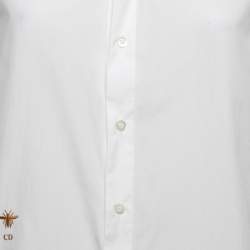 Dior White Cotton Button Front Shirt S