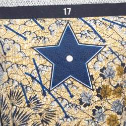 Pre Owned Christian Dior Blue Etoile 17 Printed T-Shirt M