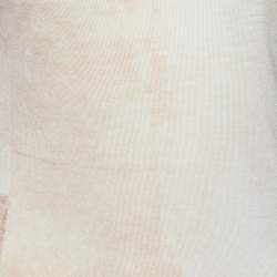 Pre Owned Christian Dior Boutique Beige Printed Wool & Silk Knit Sleeveless Top M