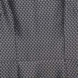 Pre Owned Dior Black Patterned Silk Cap Sleeved Midi Dress M