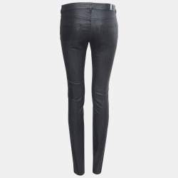 Pre Owned Dior Grey Denim Slim Fit Jeans S Waist 29"