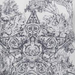 Pre Owned Dior White Cotton Around The World Stella T-Shirt M