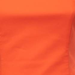 Christian Dior Red Cotton Sleeveless Flared Mini Dress S