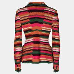 Pre Owned Dior  Women's Cotton Cardigan - Multicolor - S
