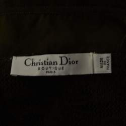 Pre Owned Christian Dior Boutique Military Green Wool Blend Knit Tank Top M