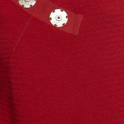 Christian Dior Boutique Red Wool Blend Knit Sweater L
