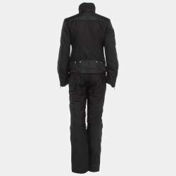 Pre Owned Christian Dior Boutique Black Synthetic Detachable Ski Suit M